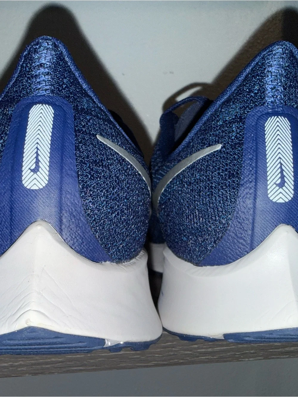 Nike Men’s Zoom Pegasus 36 Running Shoes Navy Silver White 9.5M Brand New AQ2203